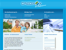 Tablet Screenshot of credixx.de